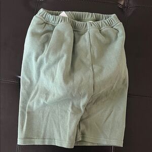 Kids Green Pajama Bottoms Peejamas 8/9